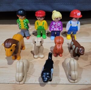 Playmobil 123 people and animals